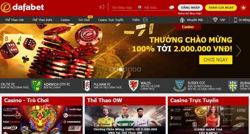 Nhà cái Dafabet thoả mãn đam mê cá cược cho game thủ 3 Các loại hình cá cược hot nhất hiện nay tại Dafabet