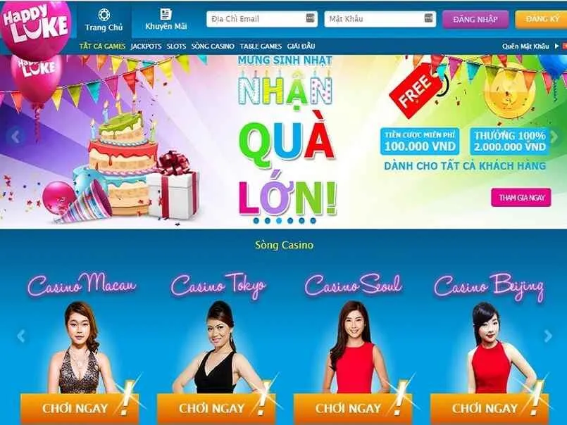 Đỉnh cao nhà cái Happyluke “oanh tạc” giới cá cược trực tuyến 2 Khuyến mãi bao xịn dành cho anh em