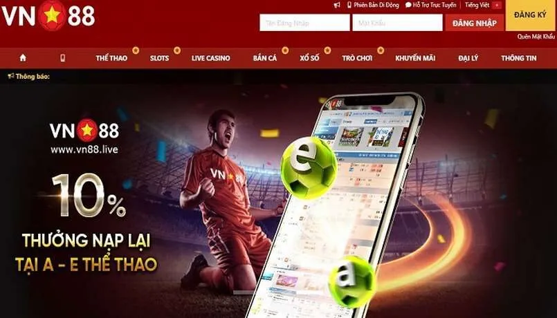 Giới thiệu VN88 và cách đăng ký tài khoản tại nhà cái 2 Sản phẩm đa dạng và cuốn hút